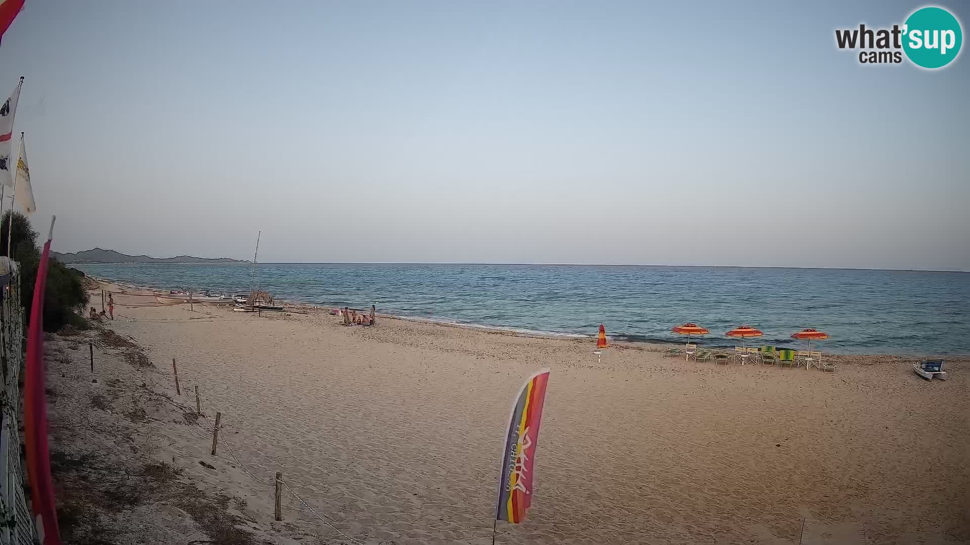 Webcam Piscina Rei – Vista live da Costa Rei, Muravera