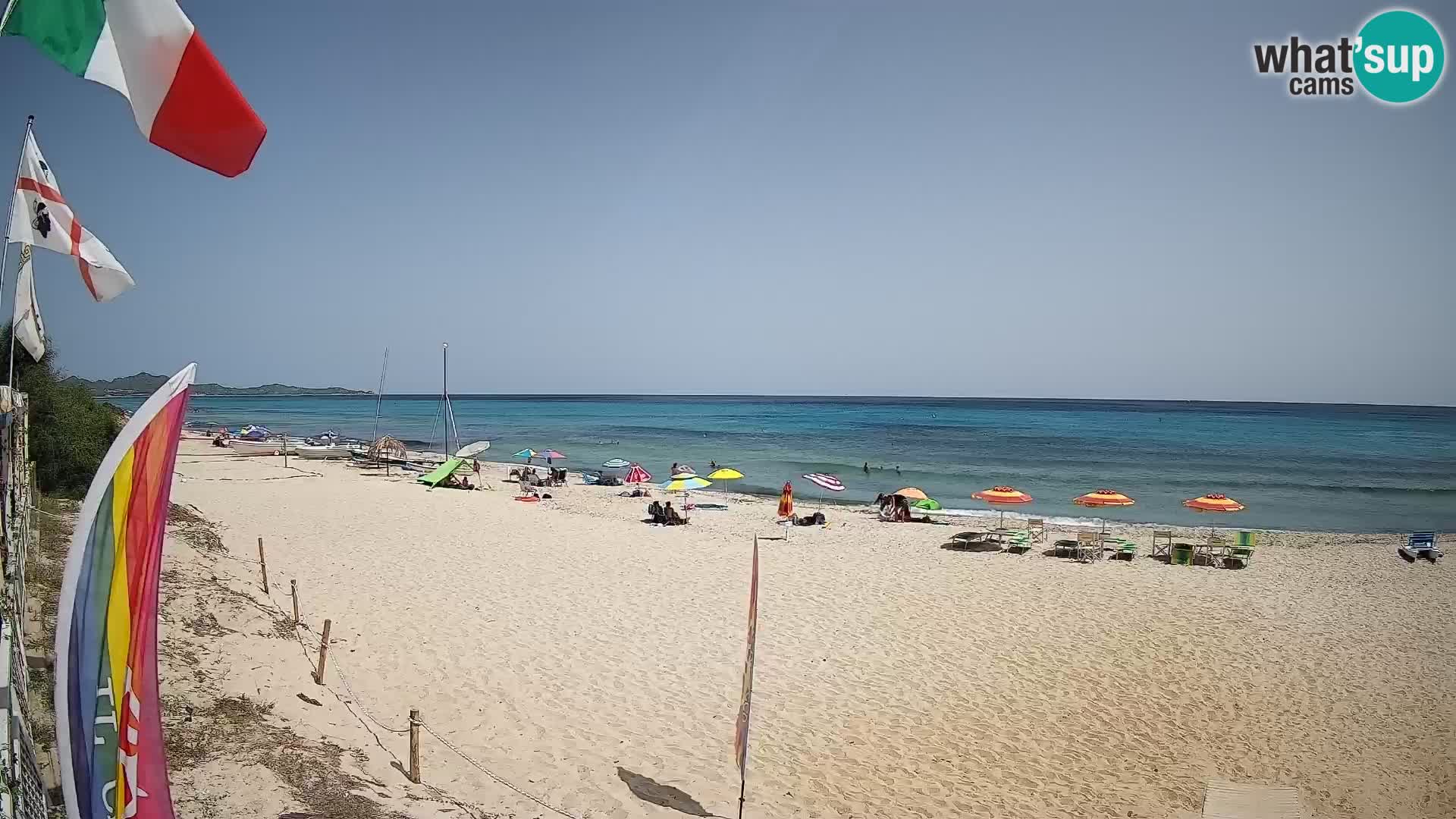 Webcam Piscina Rei – Vue en direct depuis Costa Rei, Muravera