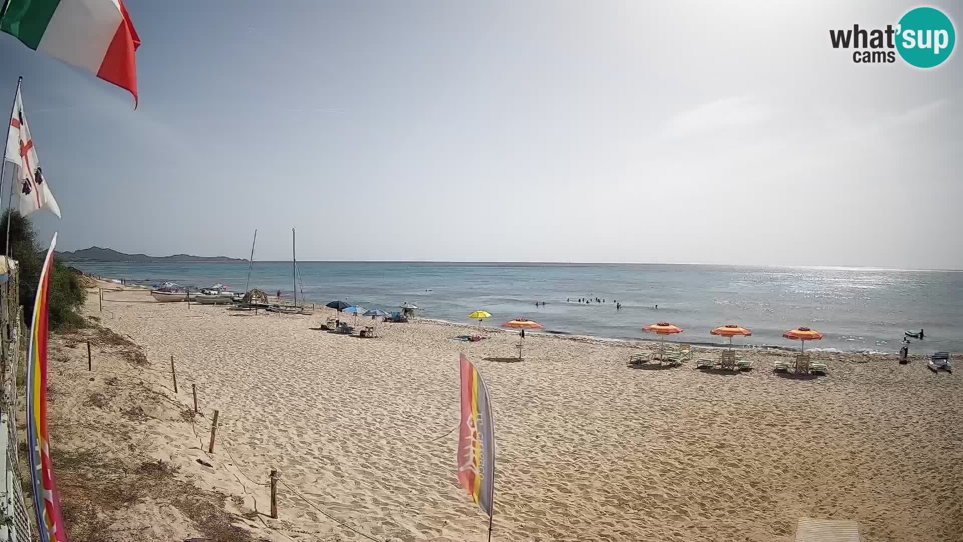 Webcam Piscina Rei – Vue en direct depuis Costa Rei, Muravera