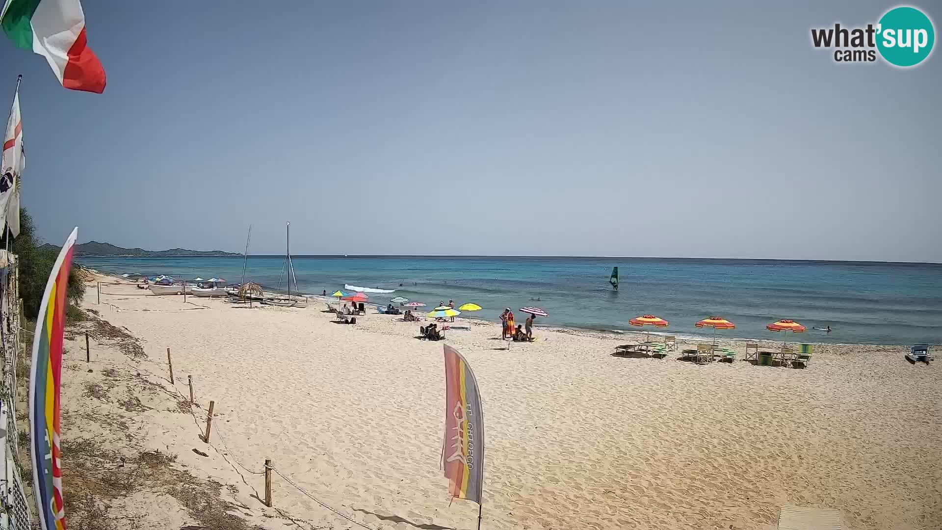 Webcam Piscina Rei – Vue en direct depuis Costa Rei, Muravera