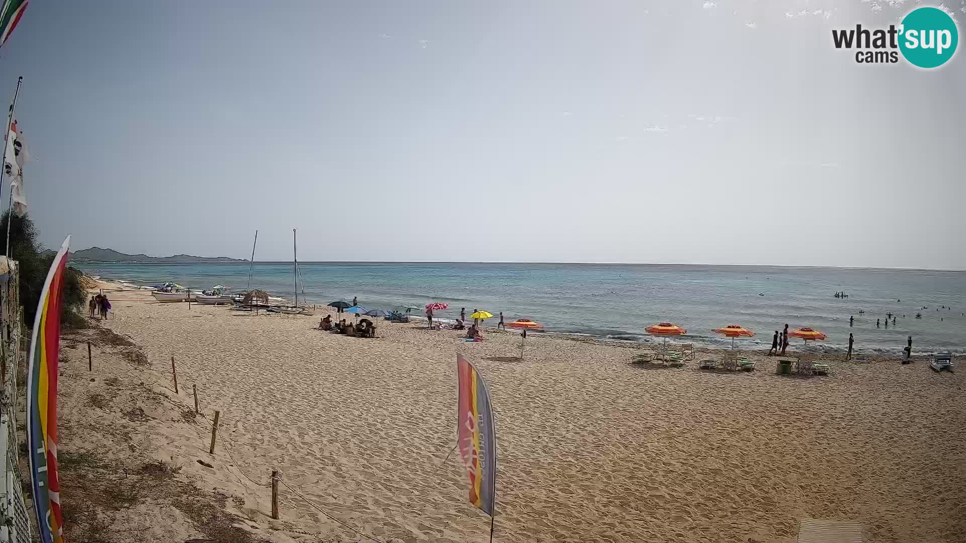 Web kamera Piscina Rei – Pogled uživo iz Costa Rei, Muravera