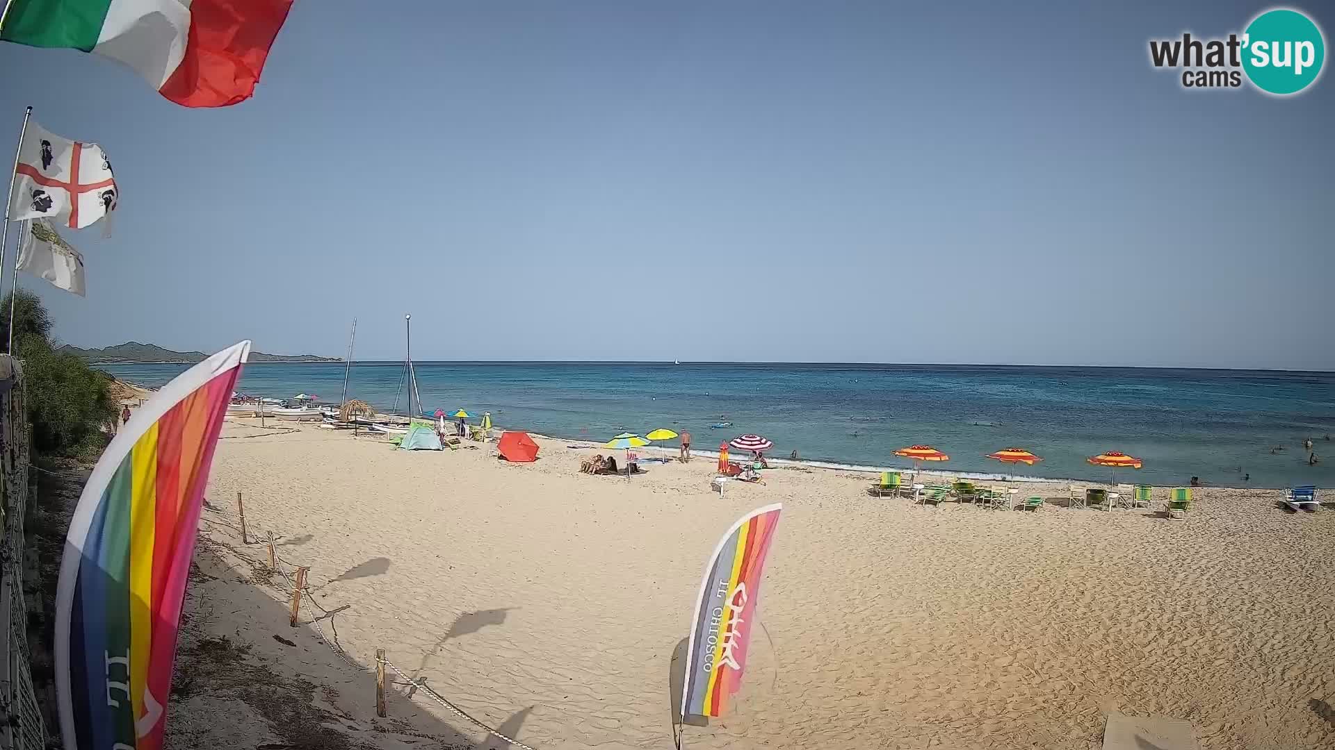 Webcam Piscina Rei – Liveblick auf Costa Rei in Muravera