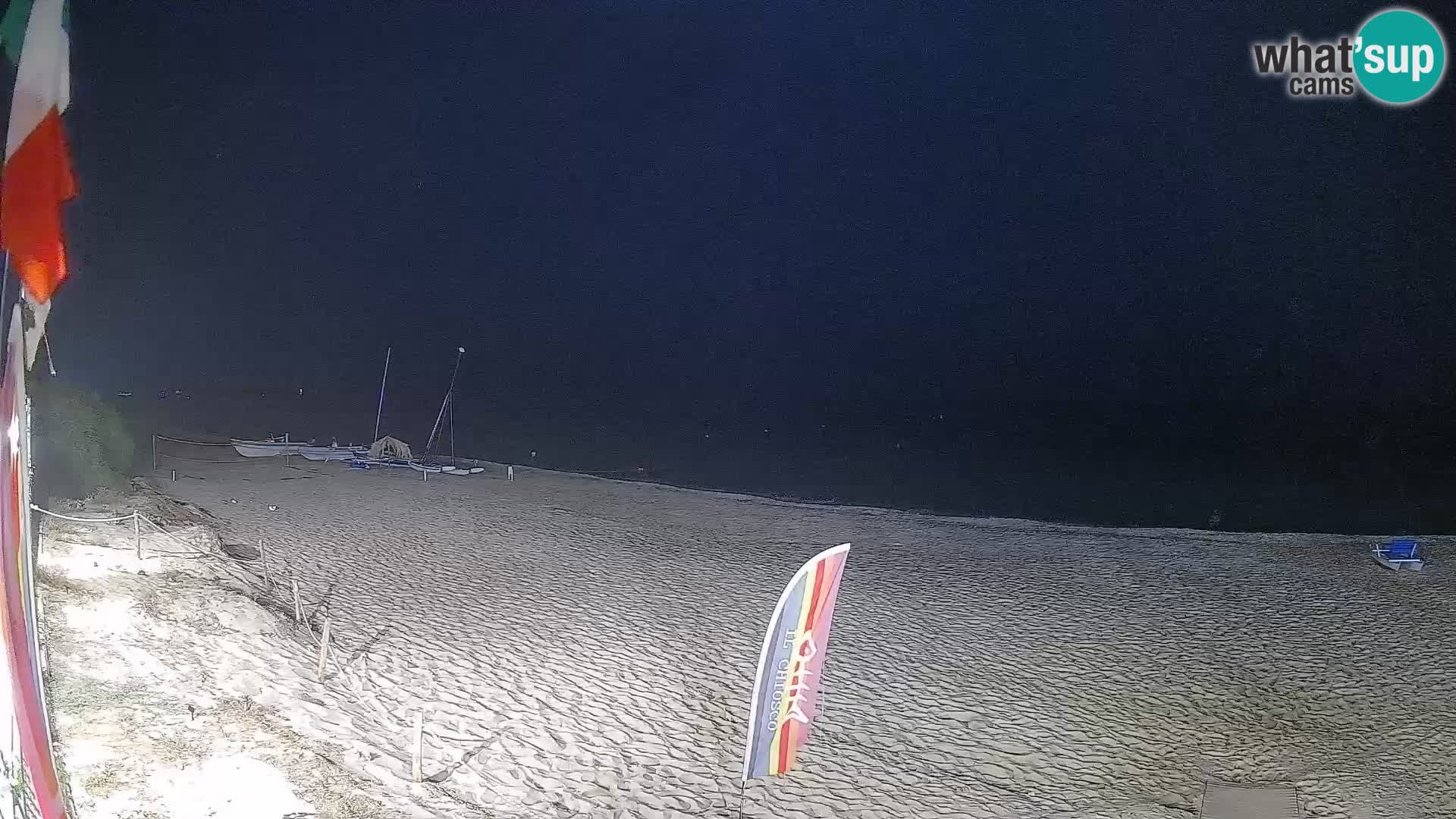 Webcam Piscina Rei – Vista live da Costa Rei, Muravera