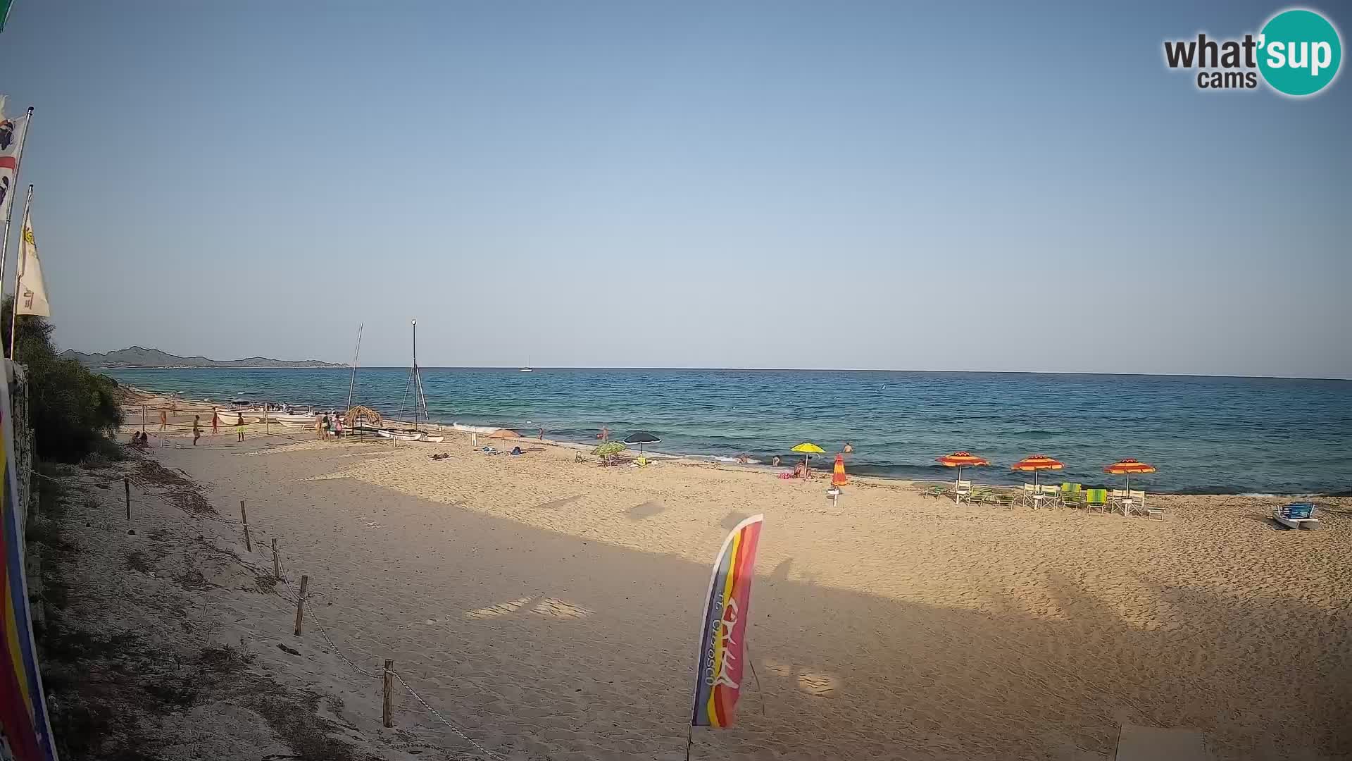 Webcam Piscina Rei – Vista en directo desde Costa Rei, Muravera