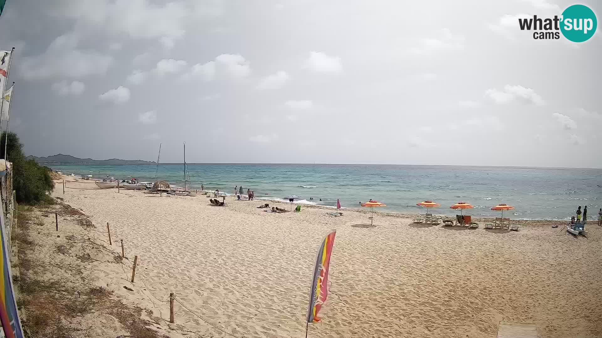 Webcam Piscina Rei – Vista en directo desde Costa Rei, Muravera