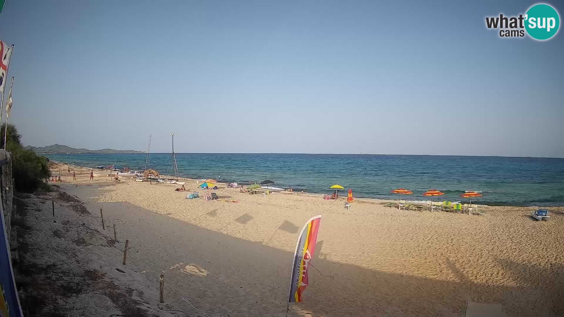 Webcam Piscina Rei – Liveblick auf Costa Rei in Muravera