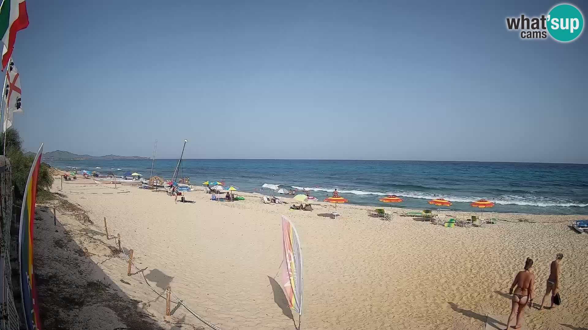 Web kamera Piscina Rei – Pogled uživo iz Costa Rei, Muravera