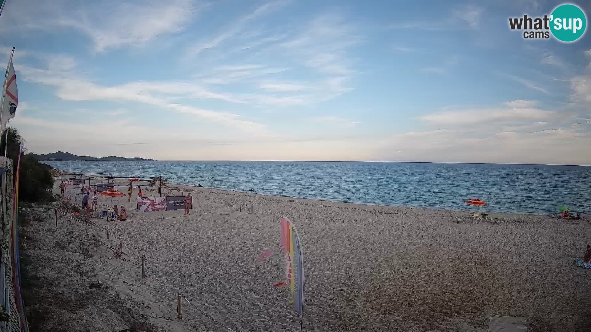 Webcam Piscina Rei – Vue en direct depuis Costa Rei, Muravera