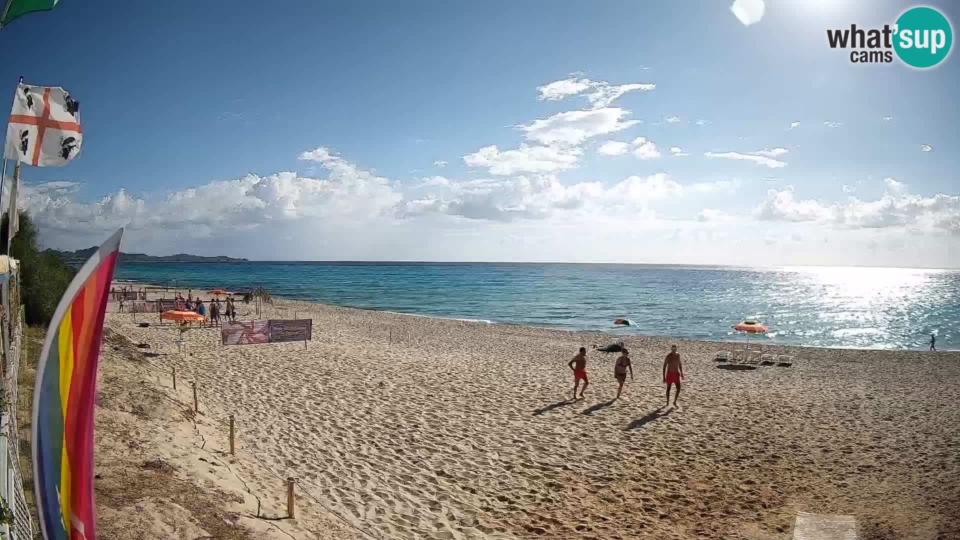Webcam Piscina Rei – Vista en directo desde Costa Rei, Muravera