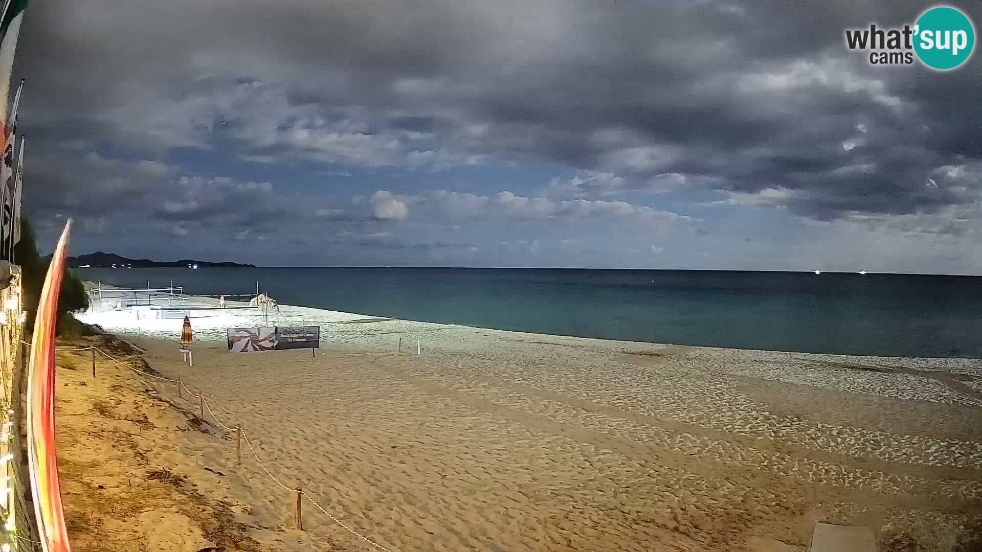 Webcam Piscina Rei – Vista live da Costa Rei, Muravera