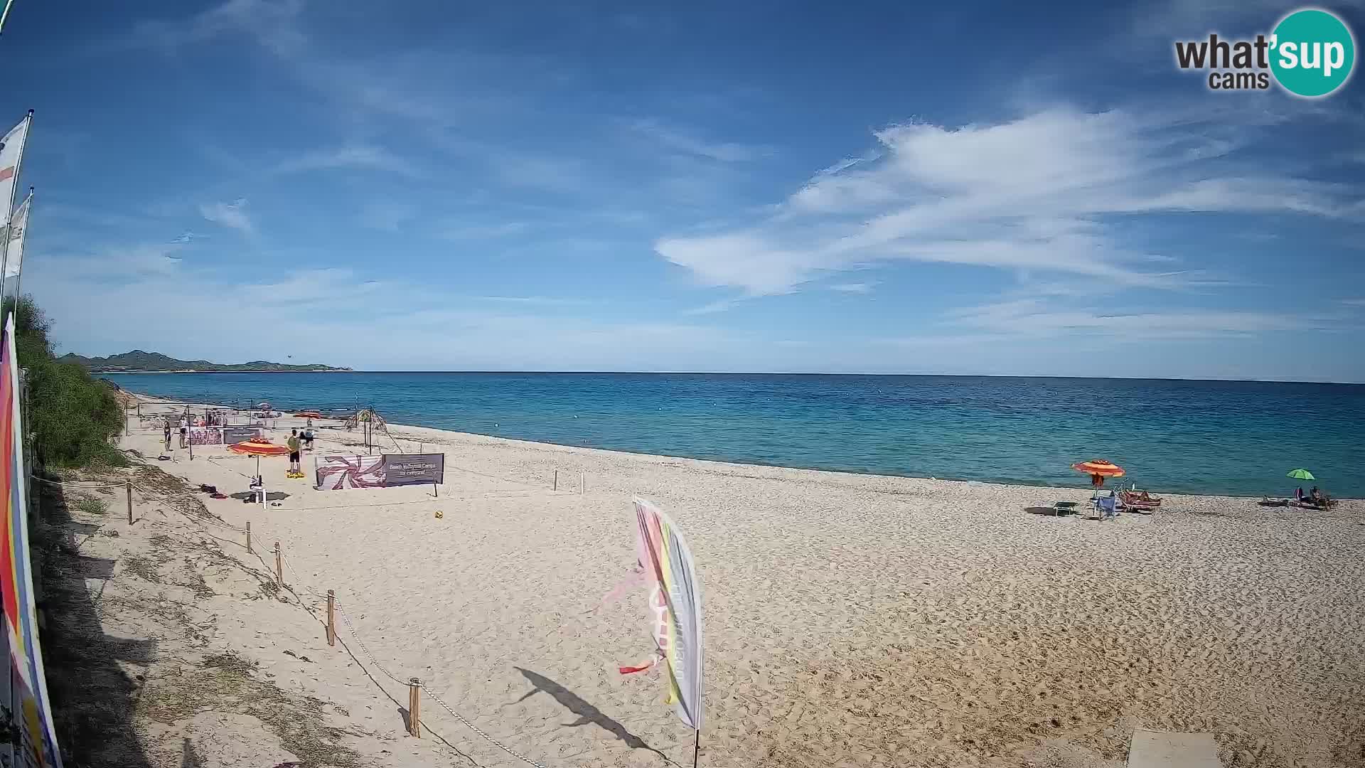 Webcam Piscina Rei – Vue en direct depuis Costa Rei, Muravera