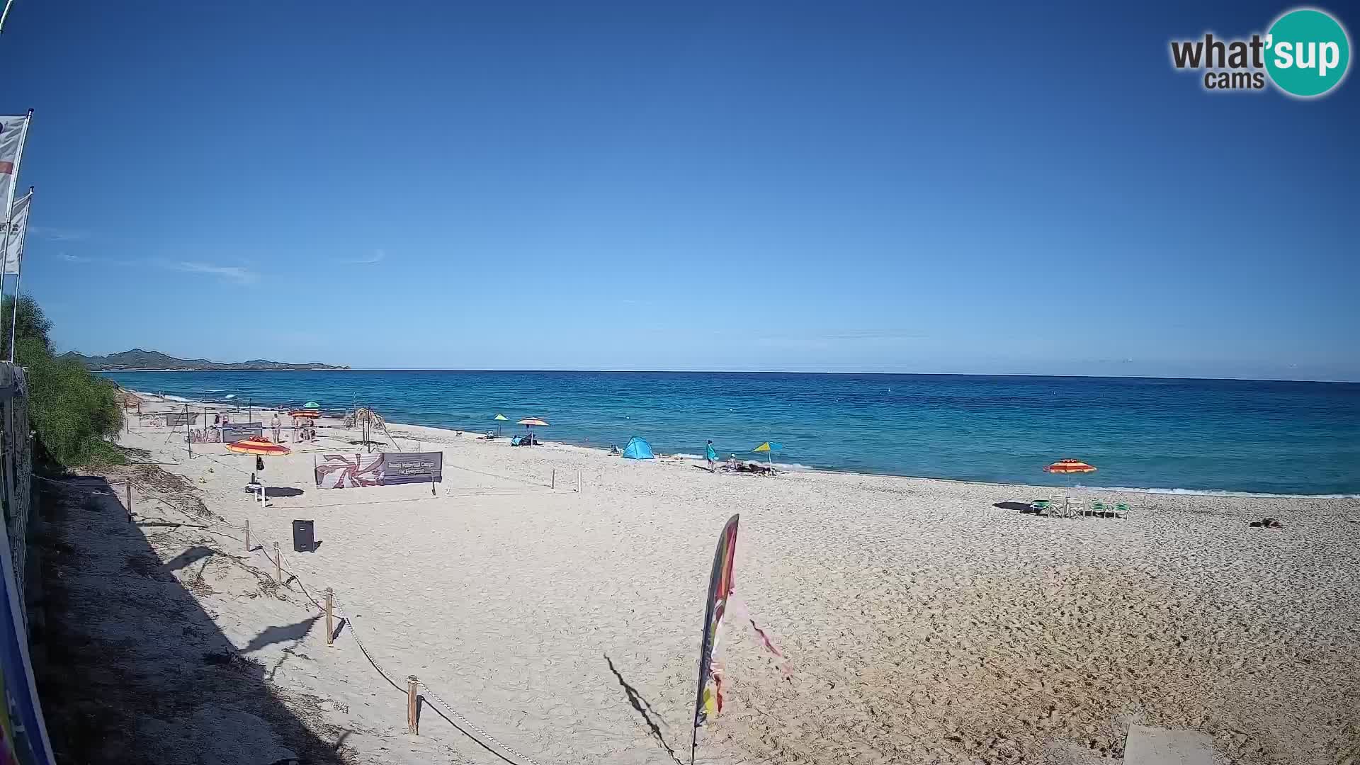 Webcam Piscina Rei – Vue en direct depuis Costa Rei, Muravera