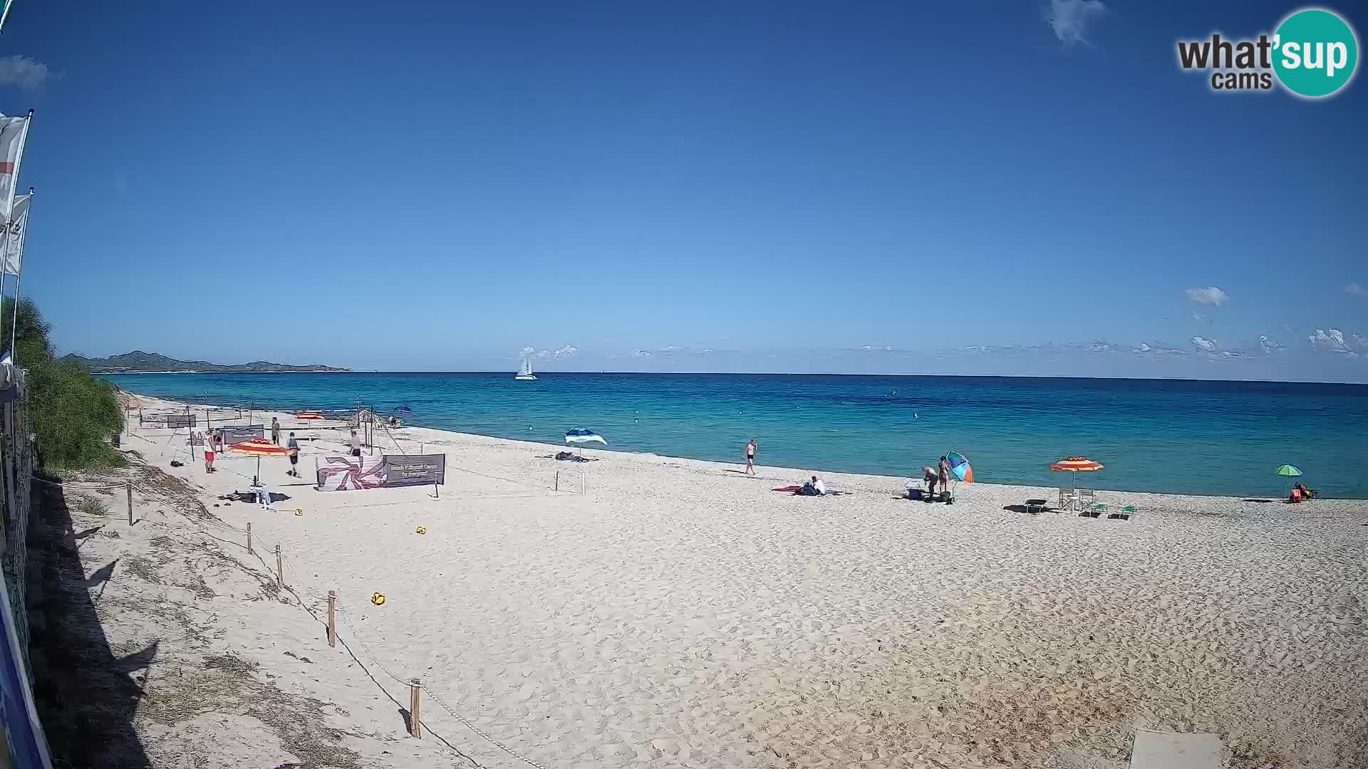 Webcam Piscina Rei – Liveblick auf Costa Rei in Muravera