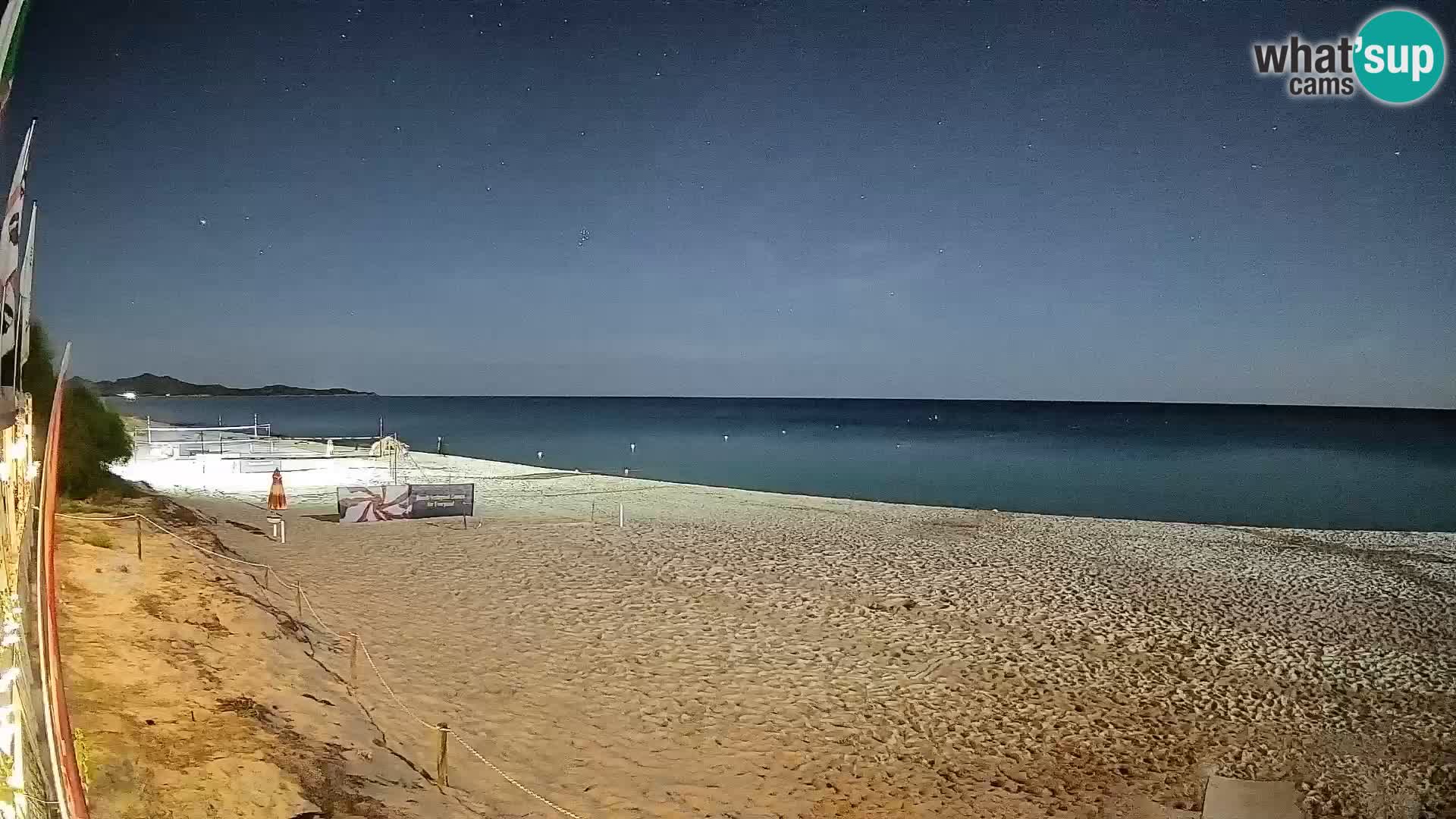 Webcam Piscina Rei – Vista live da Costa Rei, Muravera