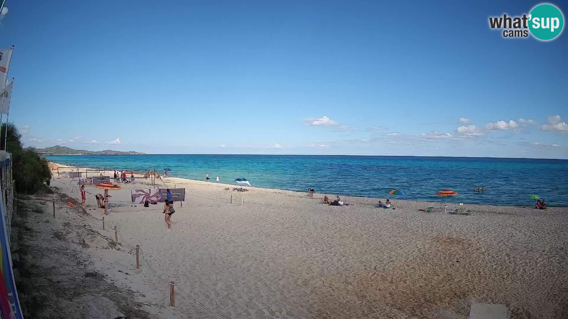 Webcam Piscina Rei – Liveblick auf Costa Rei in Muravera