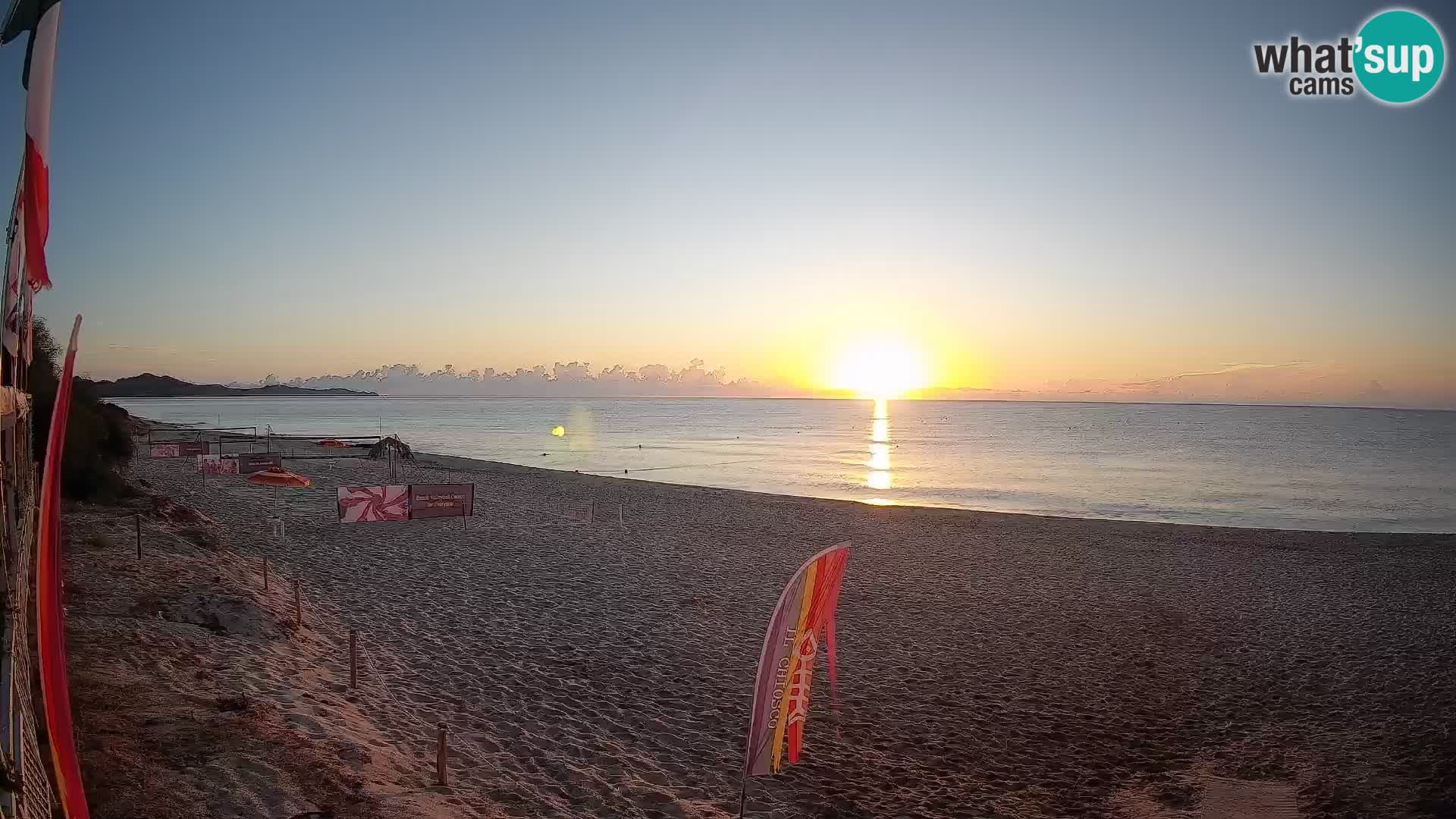 Webcam Piscina Rei – Vista live da Costa Rei, Muravera