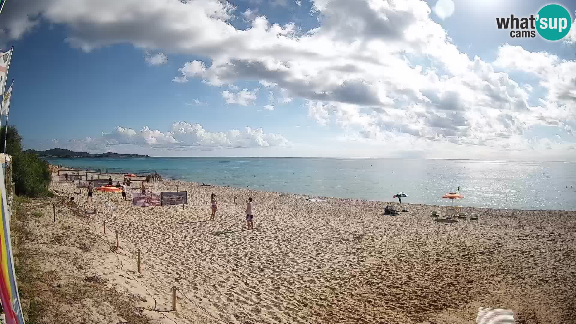 Webcam Piscina Rei – Vista en directo desde Costa Rei, Muravera