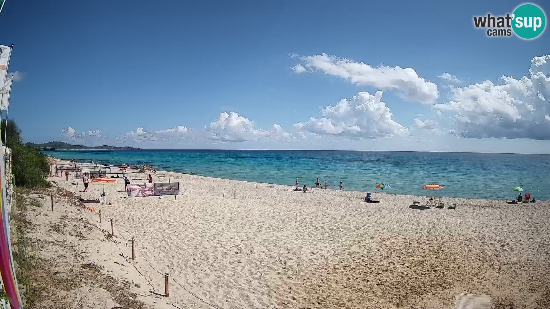Webcam Piscina Rei – Liveblick auf Costa Rei in Muravera