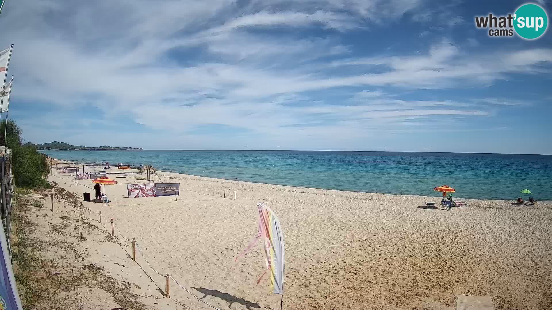 Webcam Piscina Rei – Vista en directo desde Costa Rei, Muravera