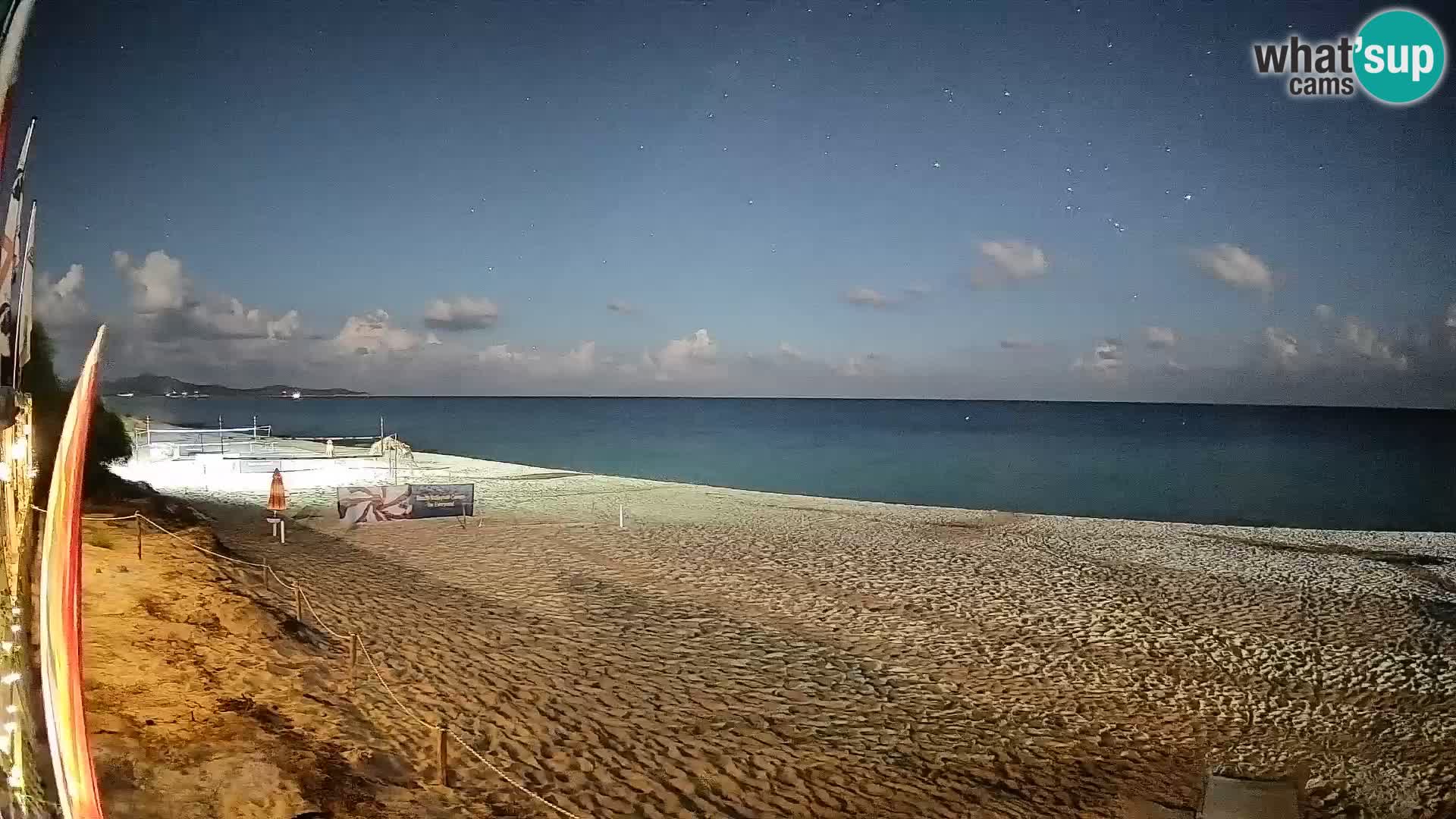 Webcam Piscina Rei – Vista live da Costa Rei, Muravera