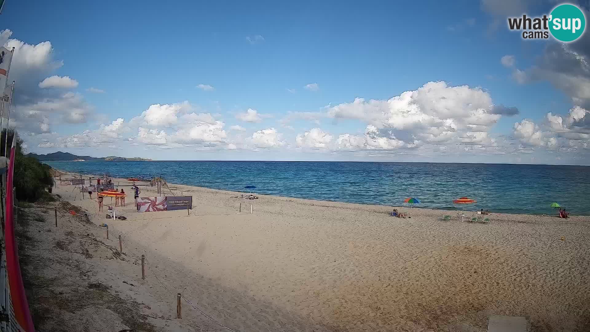 Spletna kamera Piscina Rei – Pogled v živo iz Costa Rei, Muravera