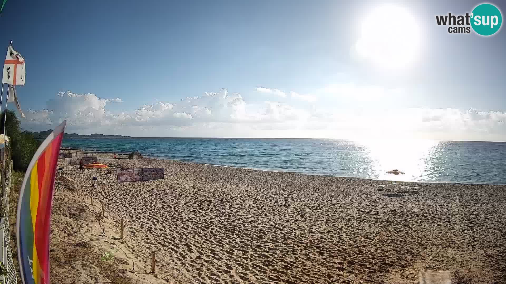 Webcam Piscina Rei – Vue en direct depuis Costa Rei, Muravera