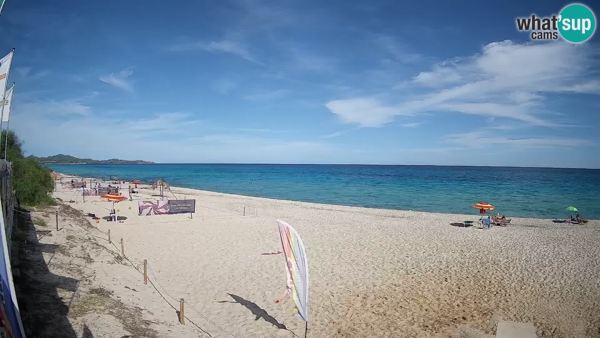 Webcam Piscina Rei – Vue en direct depuis Costa Rei, Muravera