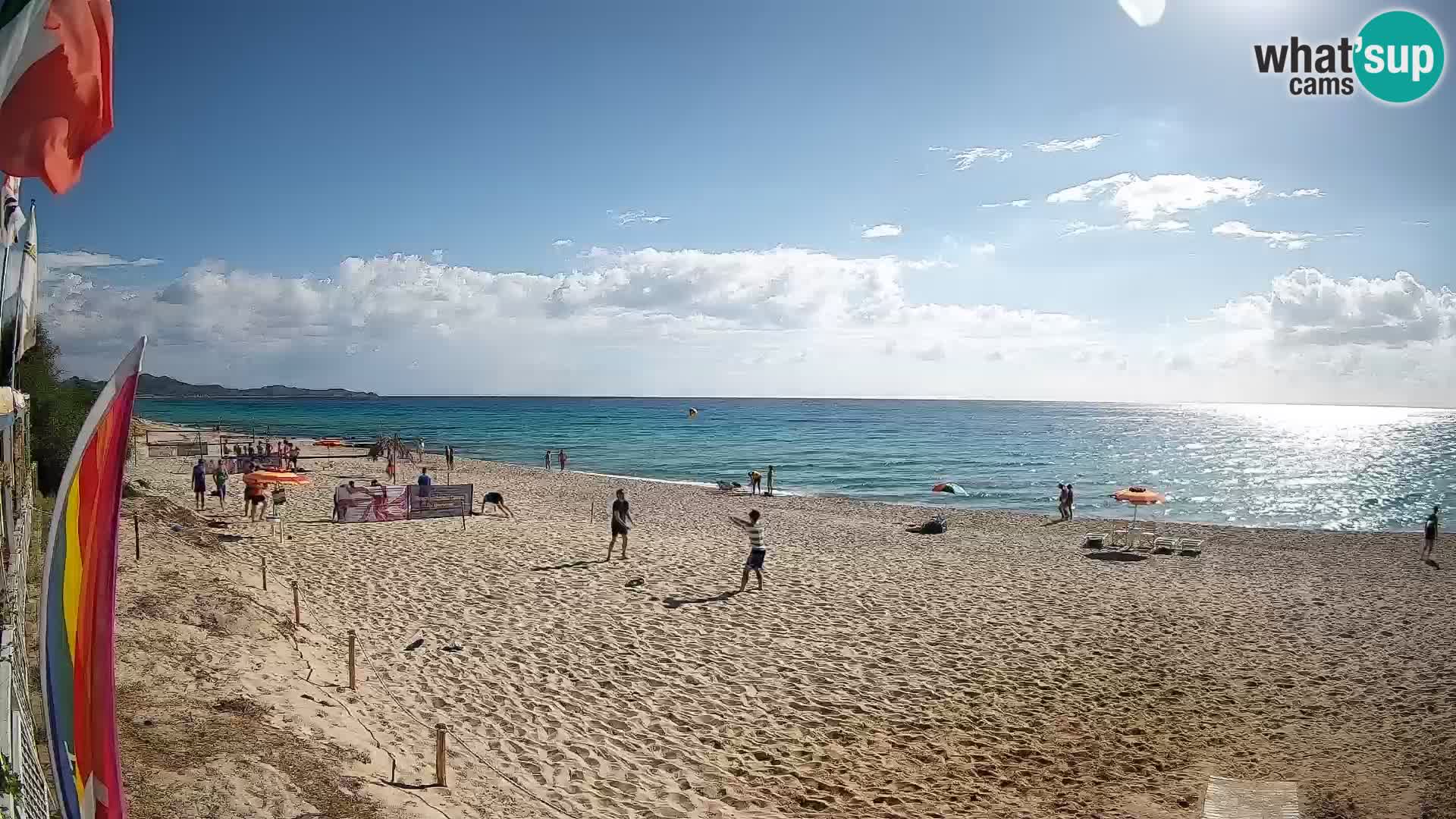 Webcam Piscina Rei – Vue en direct depuis Costa Rei, Muravera