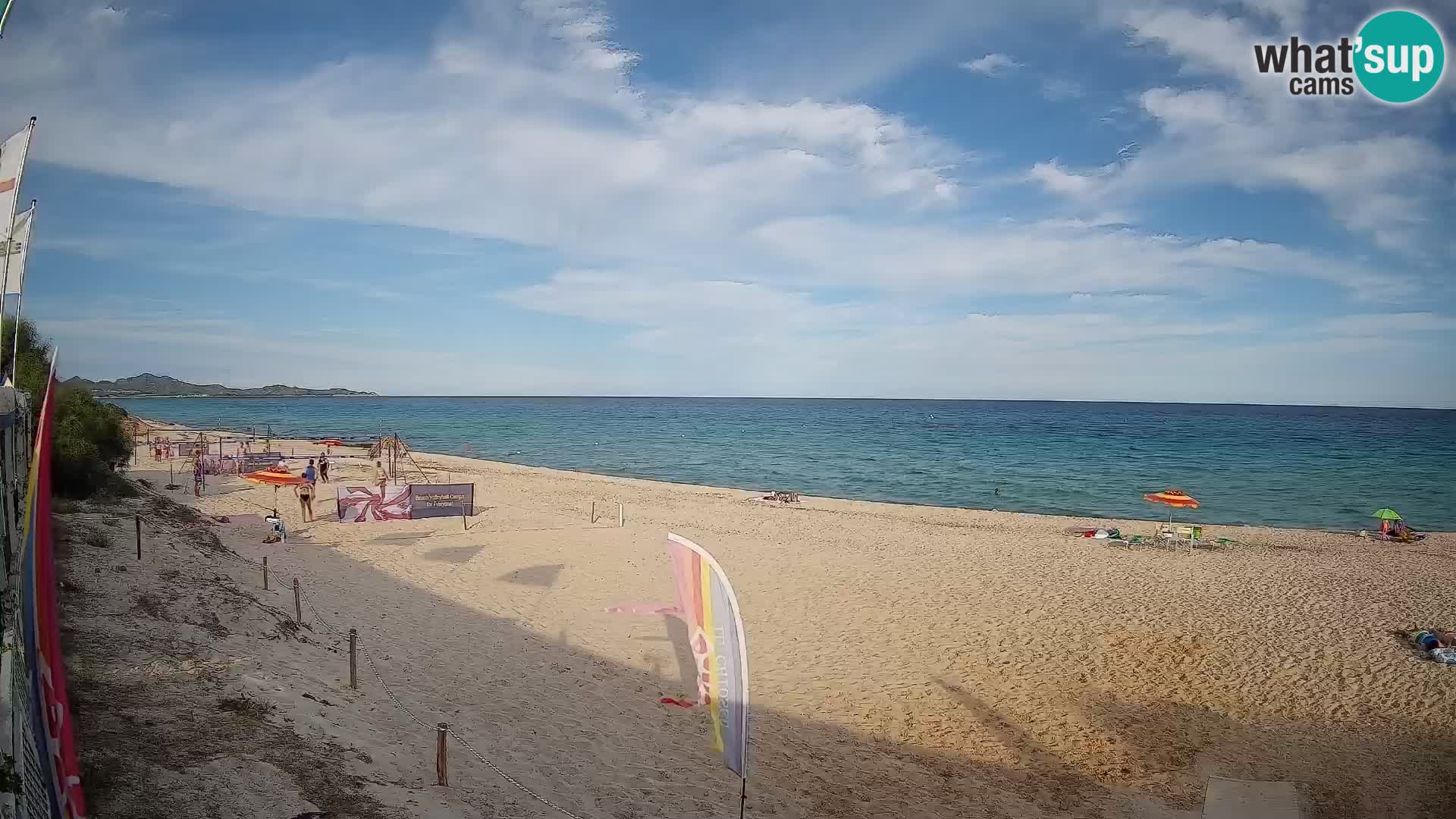 Webcam Piscina Rei – Vue en direct depuis Costa Rei, Muravera
