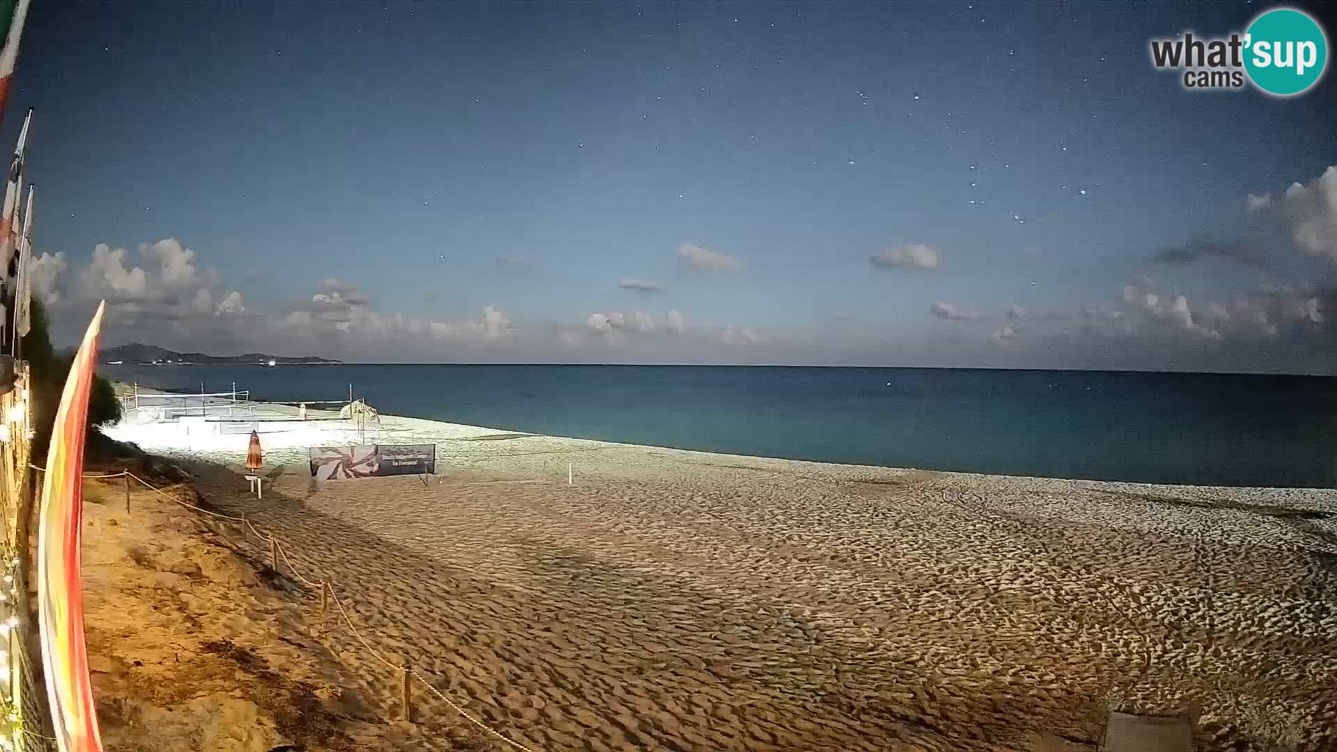 Webcam Piscina Rei – Vista en directo desde Costa Rei, Muravera