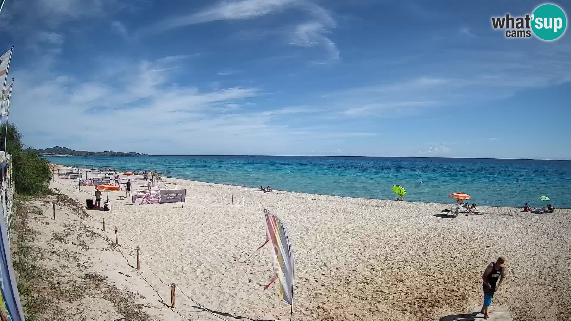 Web kamera Piscina Rei – Pogled uživo iz Costa Rei, Muravera