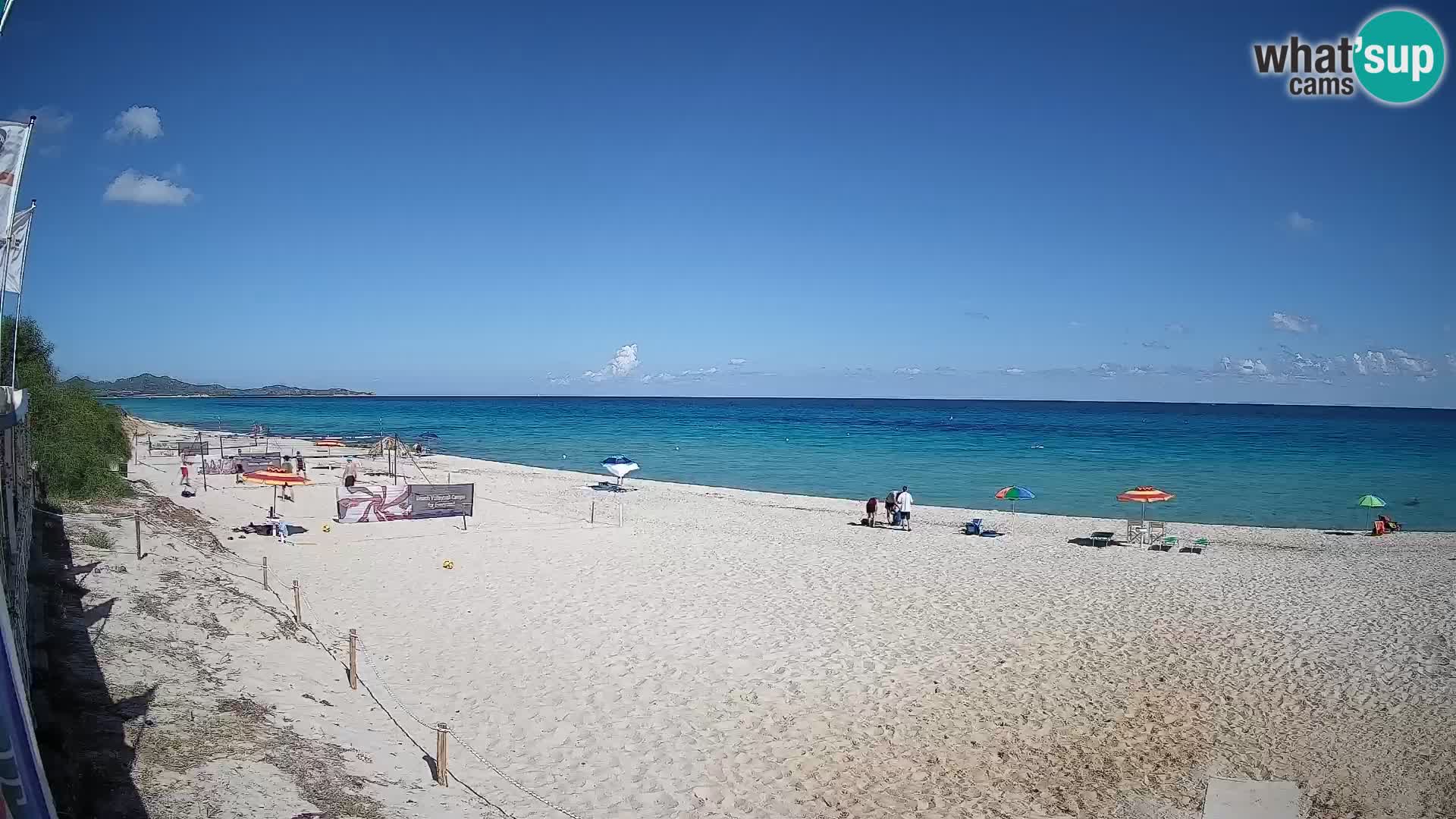 Web kamera Piscina Rei – Pogled uživo iz Costa Rei, Muravera