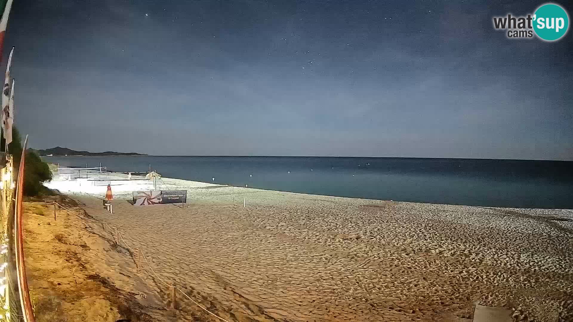 Webcam Piscina Rei – Vista en directo desde Costa Rei, Muravera