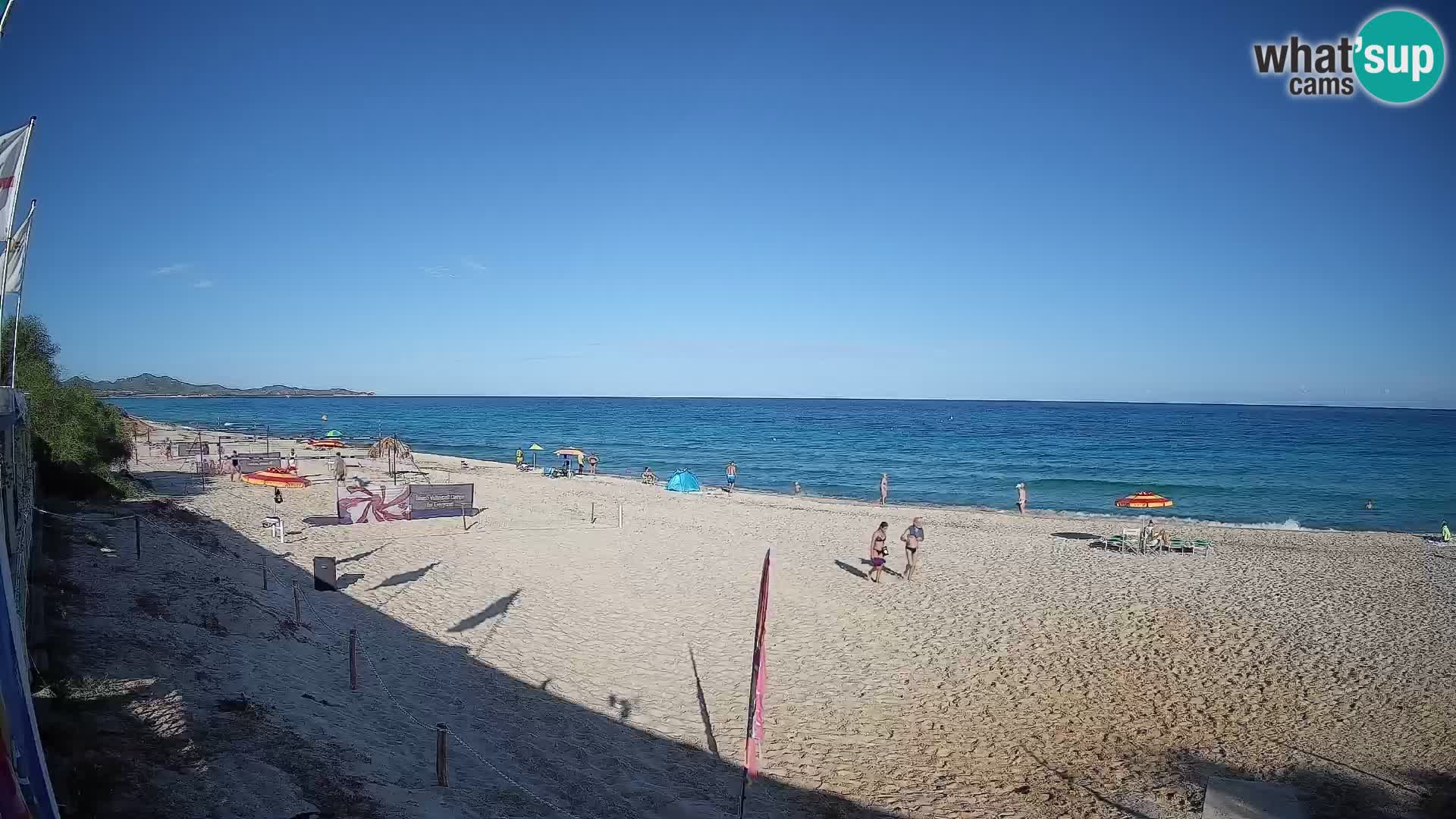 Webcam Piscina Rei – Vista en directo desde Costa Rei, Muravera