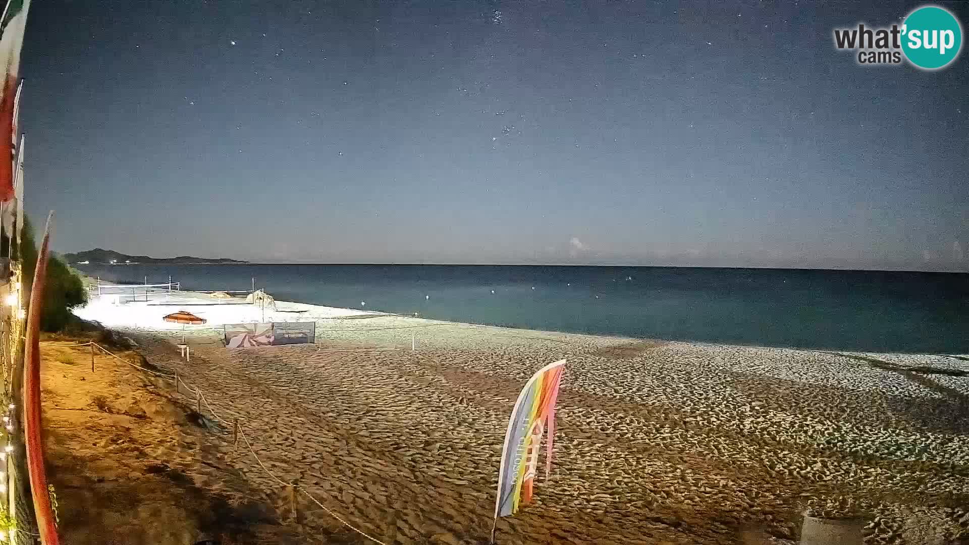 Webcam Piscina Rei – Vista live da Costa Rei, Muravera