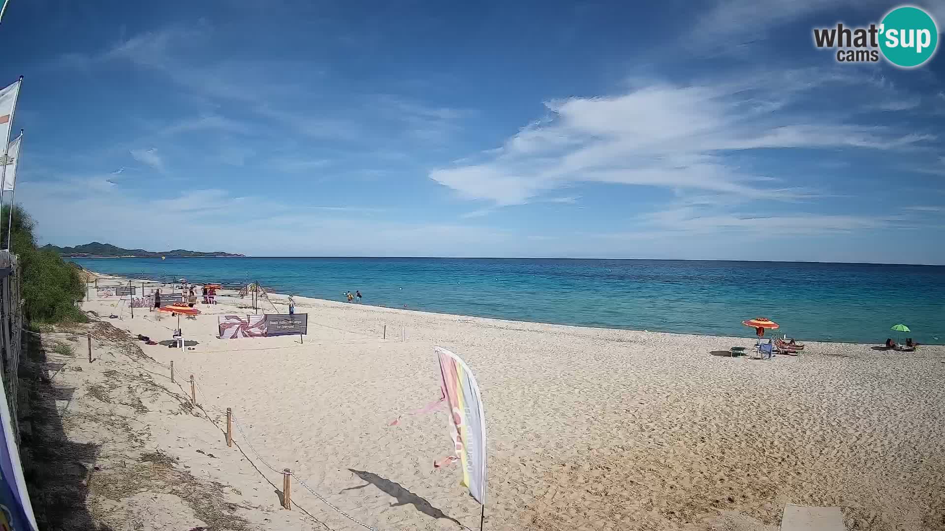 Webcam Piscina Rei – Vue en direct depuis Costa Rei, Muravera