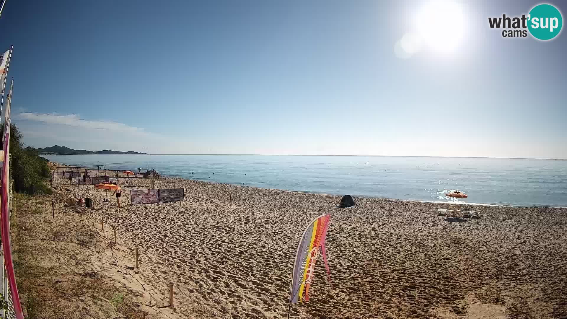 Webcam Piscina Rei – Vista live da Costa Rei, Muravera