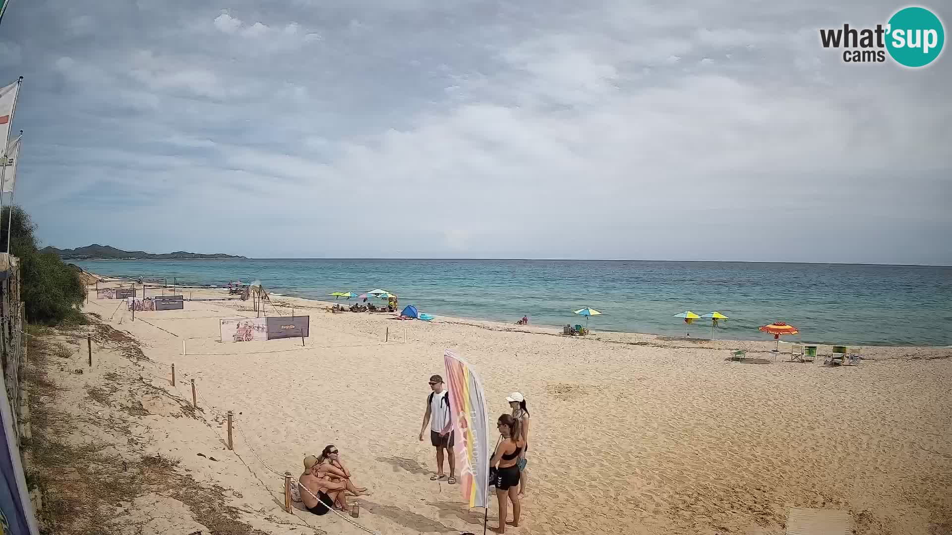 Web kamera Piscina Rei – Pogled uživo iz Costa Rei, Muravera