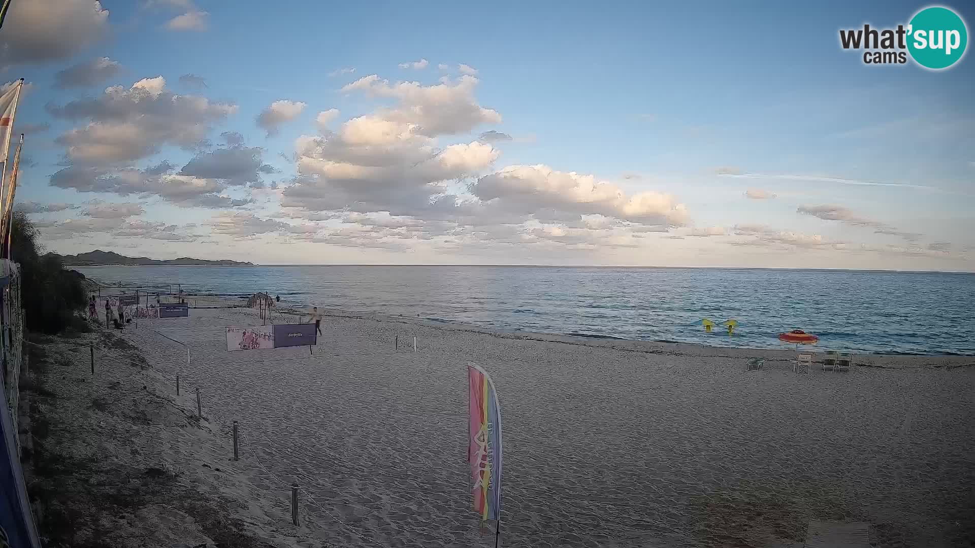 Webcam Piscina Rei – Vista live da Costa Rei, Muravera