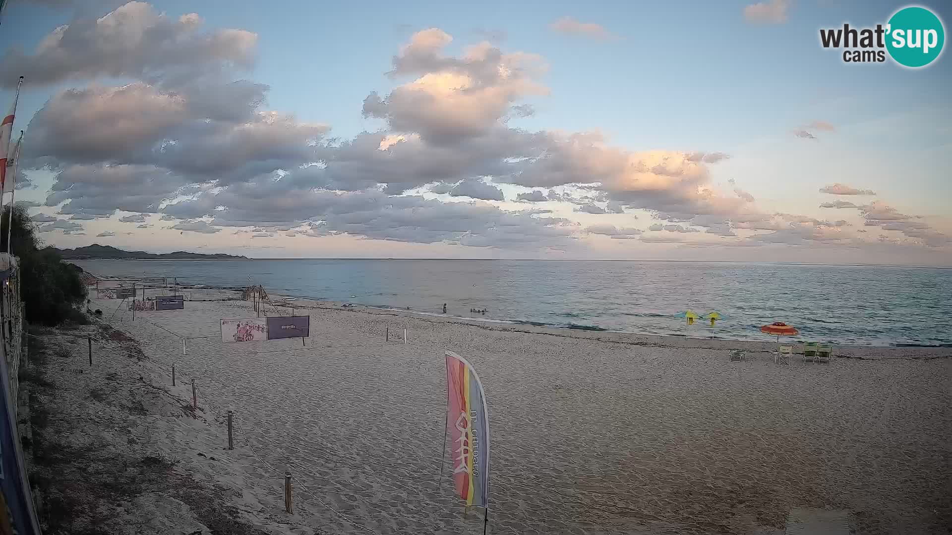 Webcam Piscina Rei – Vista live da Costa Rei, Muravera