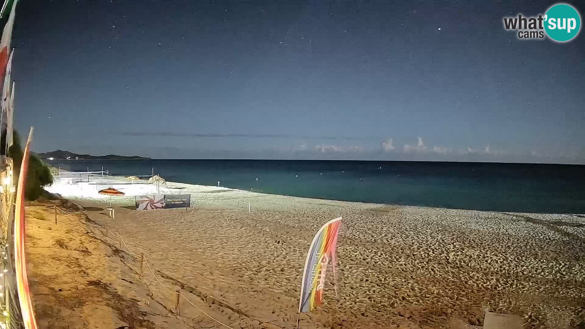 Webcam Piscina Rei – Vista en directo desde Costa Rei, Muravera