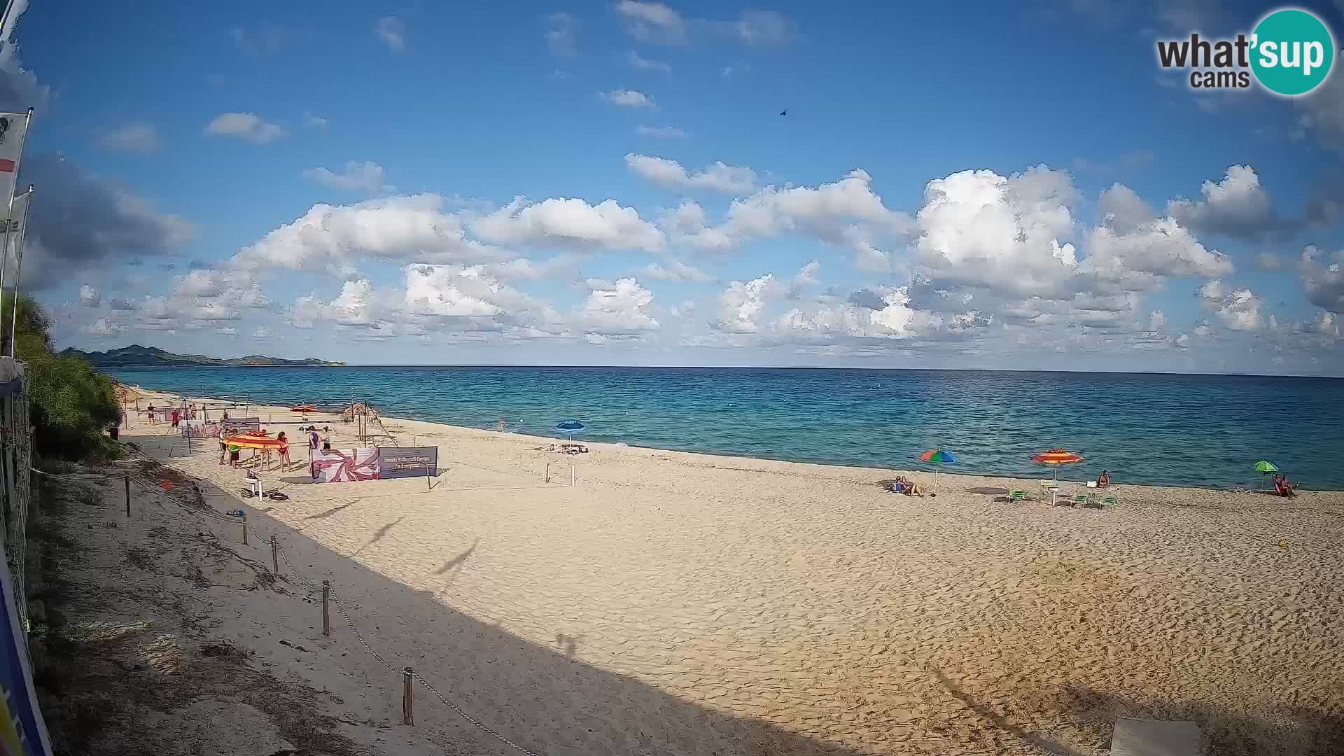 Web kamera Piscina Rei – Pogled uživo iz Costa Rei, Muravera