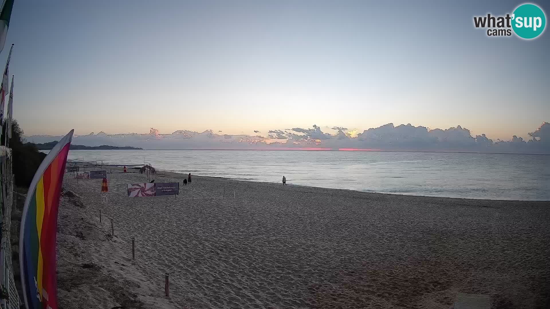 Webcam Piscina Rei – Vista live da Costa Rei, Muravera
