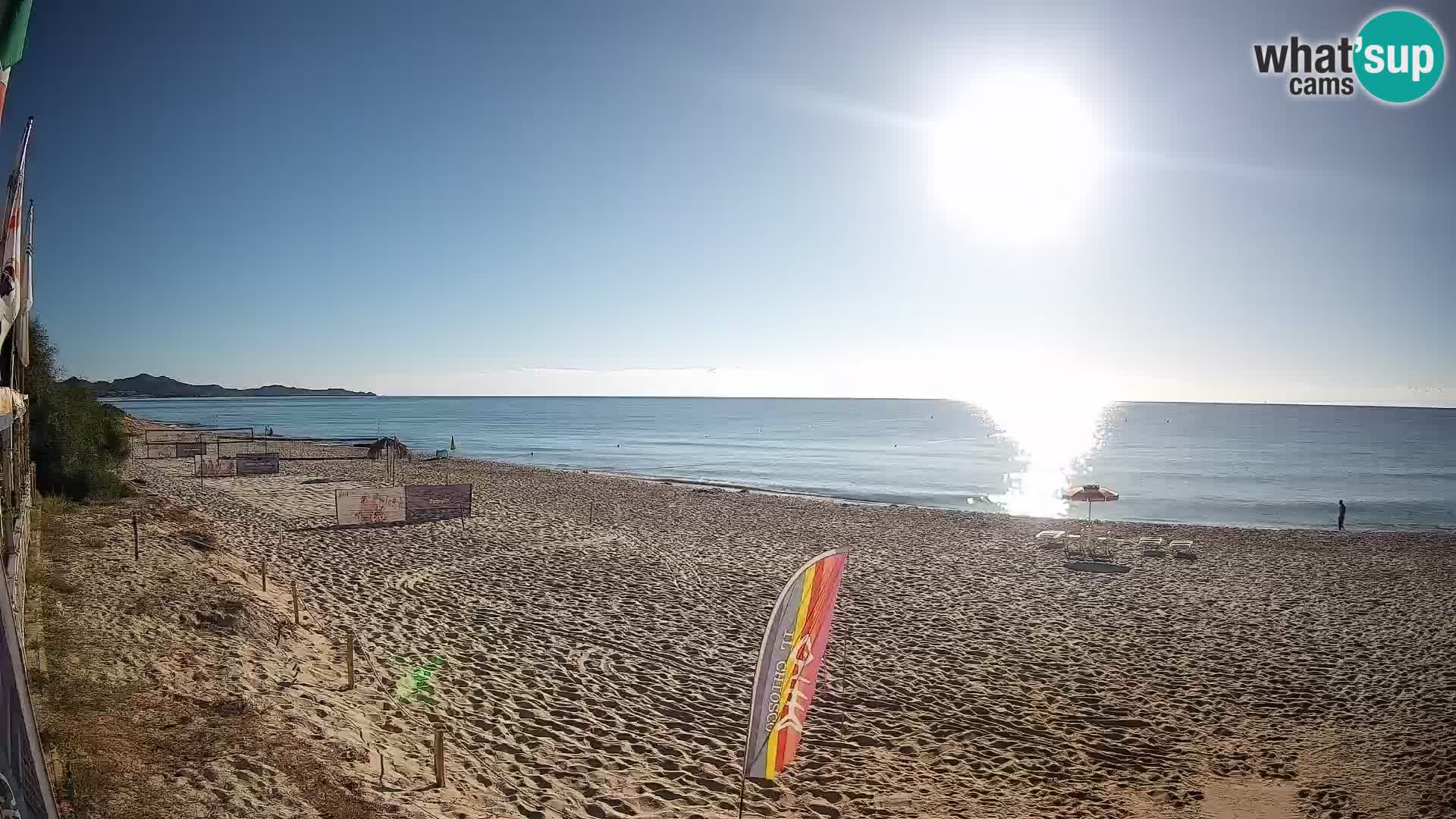 Webcam Piscina Rei – Vista en directo desde Costa Rei, Muravera