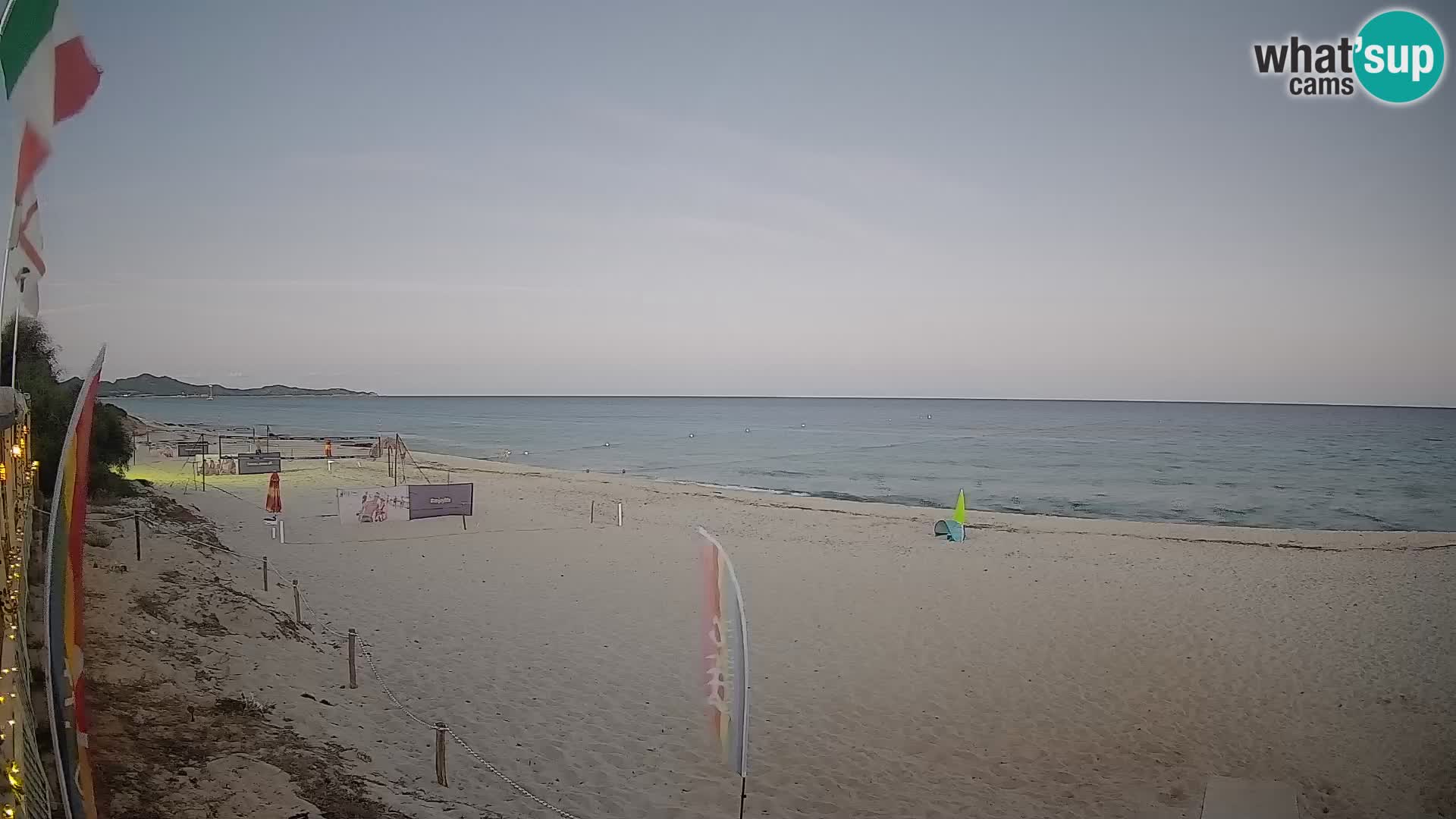 Webcam Piscina Rei – Vista en directo desde Costa Rei, Muravera
