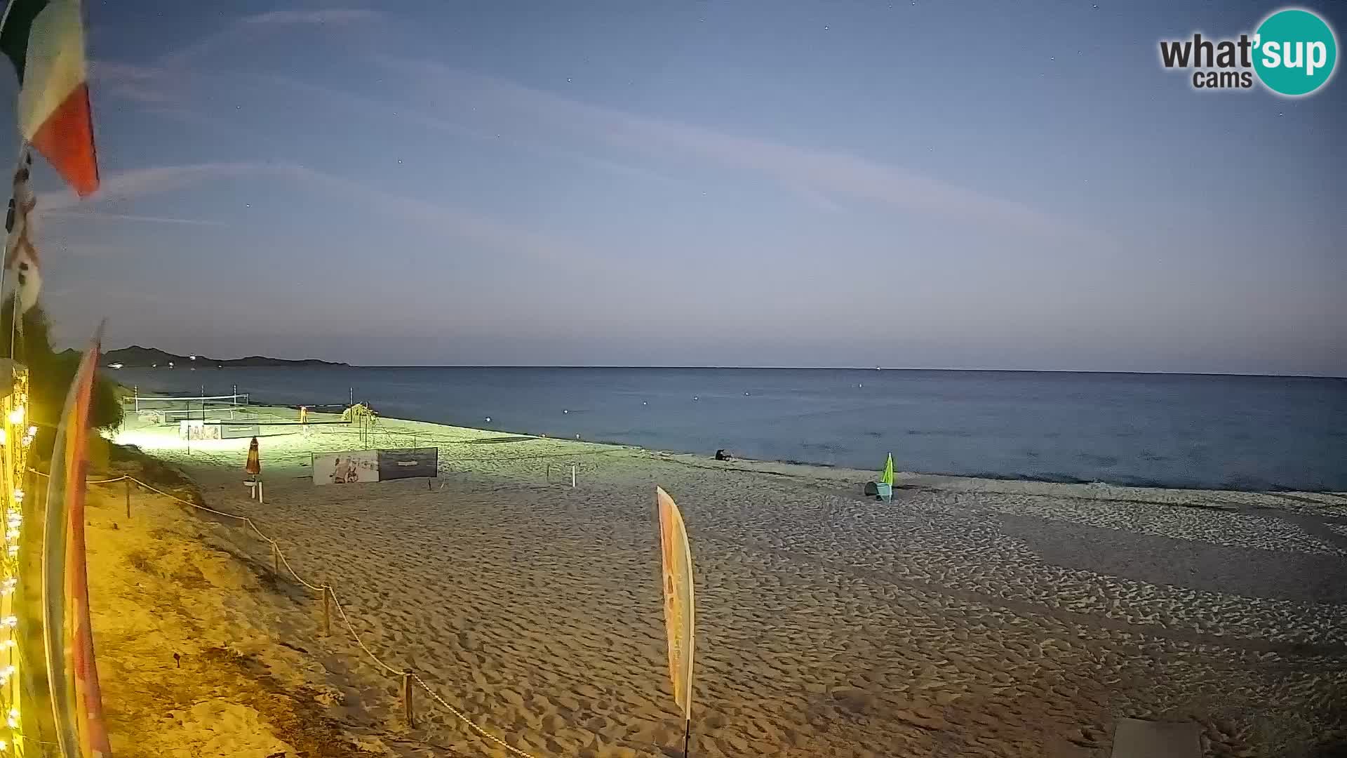 Webcam Piscina Rei – Vista live da Costa Rei, Muravera