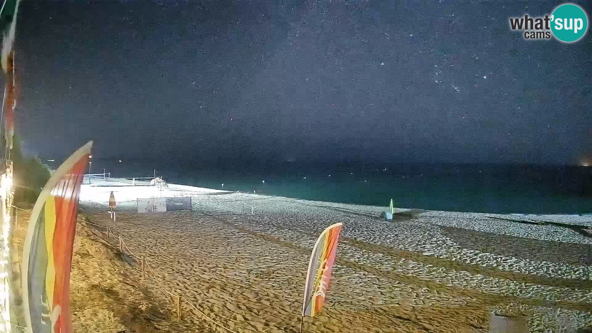 Webcam Piscina Rei – Vista live da Costa Rei, Muravera