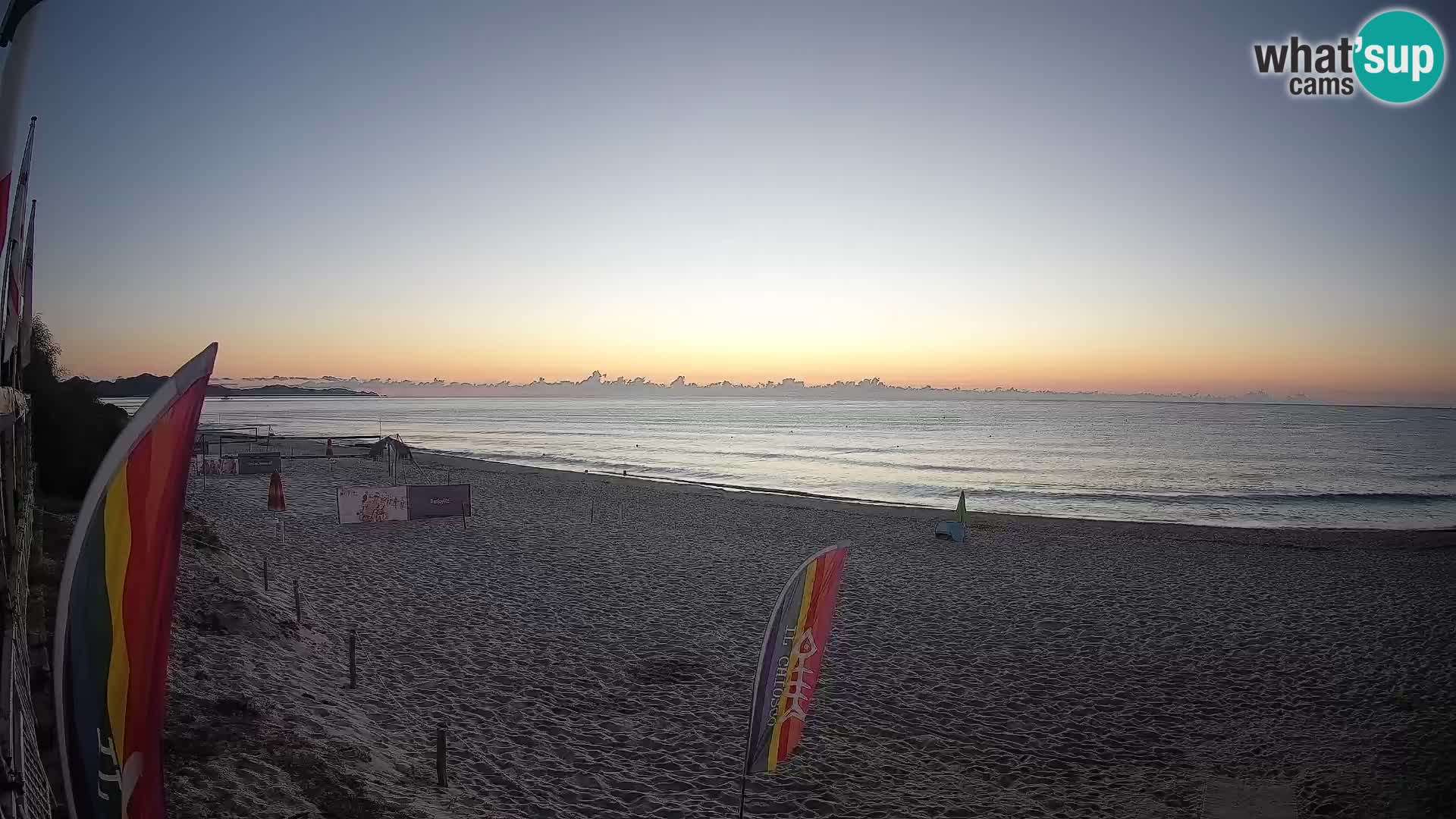 Webcam Piscina Rei – Vista live da Costa Rei, Muravera
