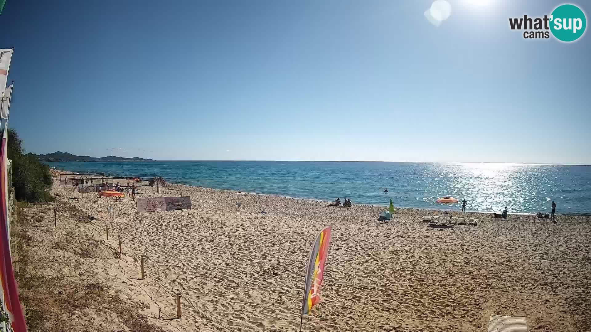 Web kamera Piscina Rei – Pogled uživo iz Costa Rei, Muravera