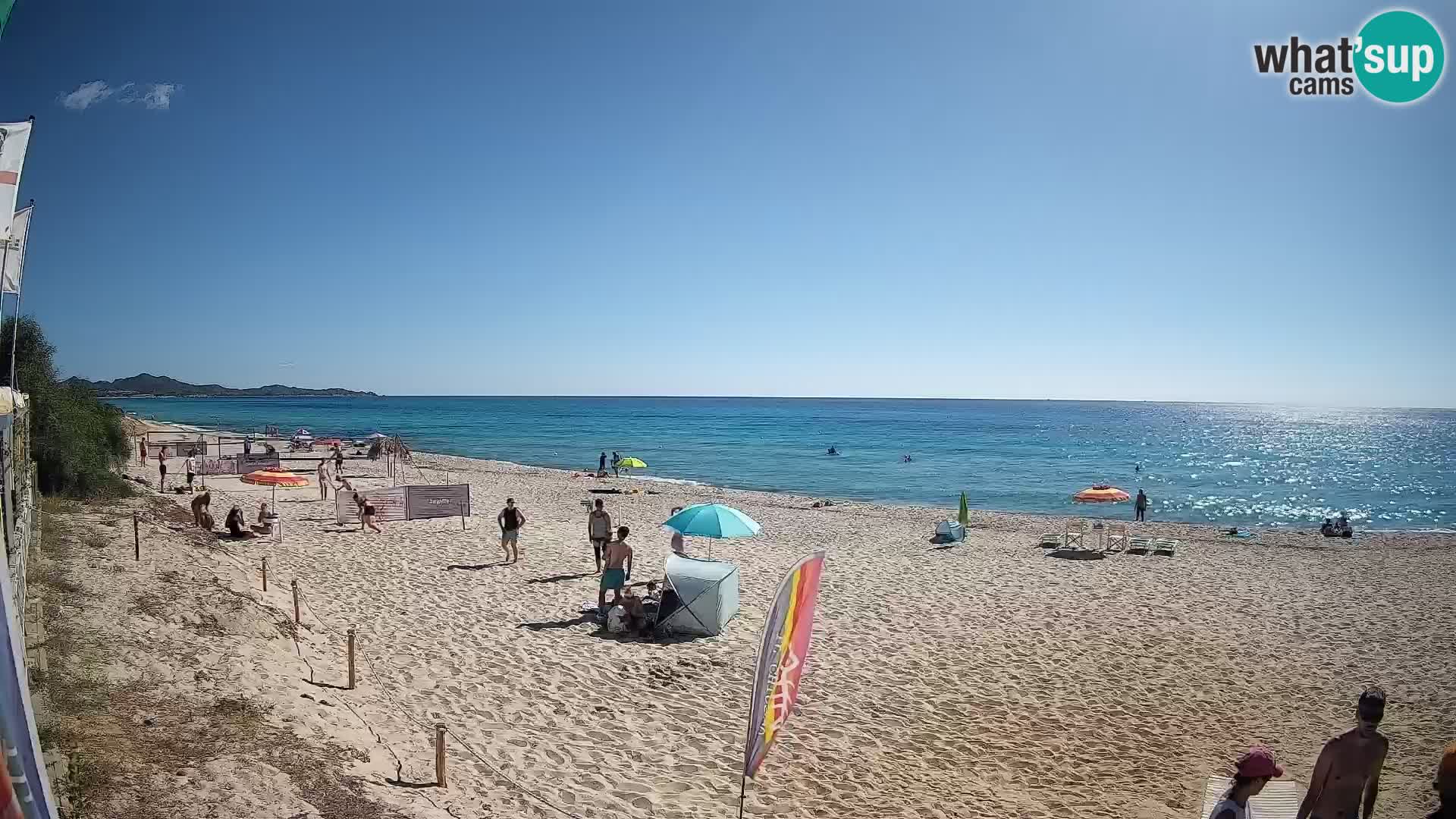 Webcam Piscina Rei – Liveblick auf Costa Rei in Muravera